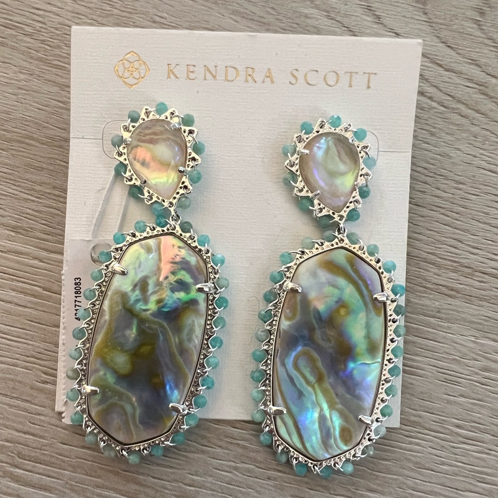 NWT beaded abalone parsons